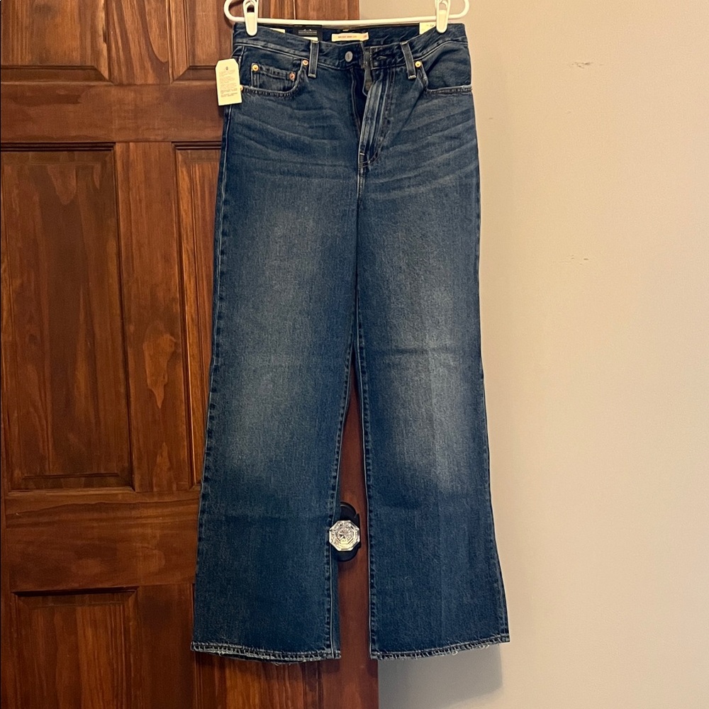 Levi's NWT Womens Ribcage Wide Leg Polar Perimeter - Picture 5 of 9